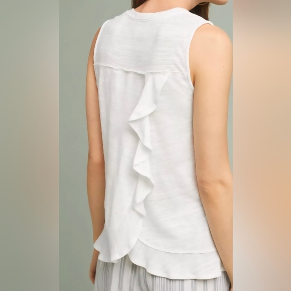 Maeve Poinsot Ruffled-Back Tank - Picture 2 of 9